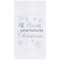 Home for Christmas Embroidered Flour Sack Cotton Kitchen Towel